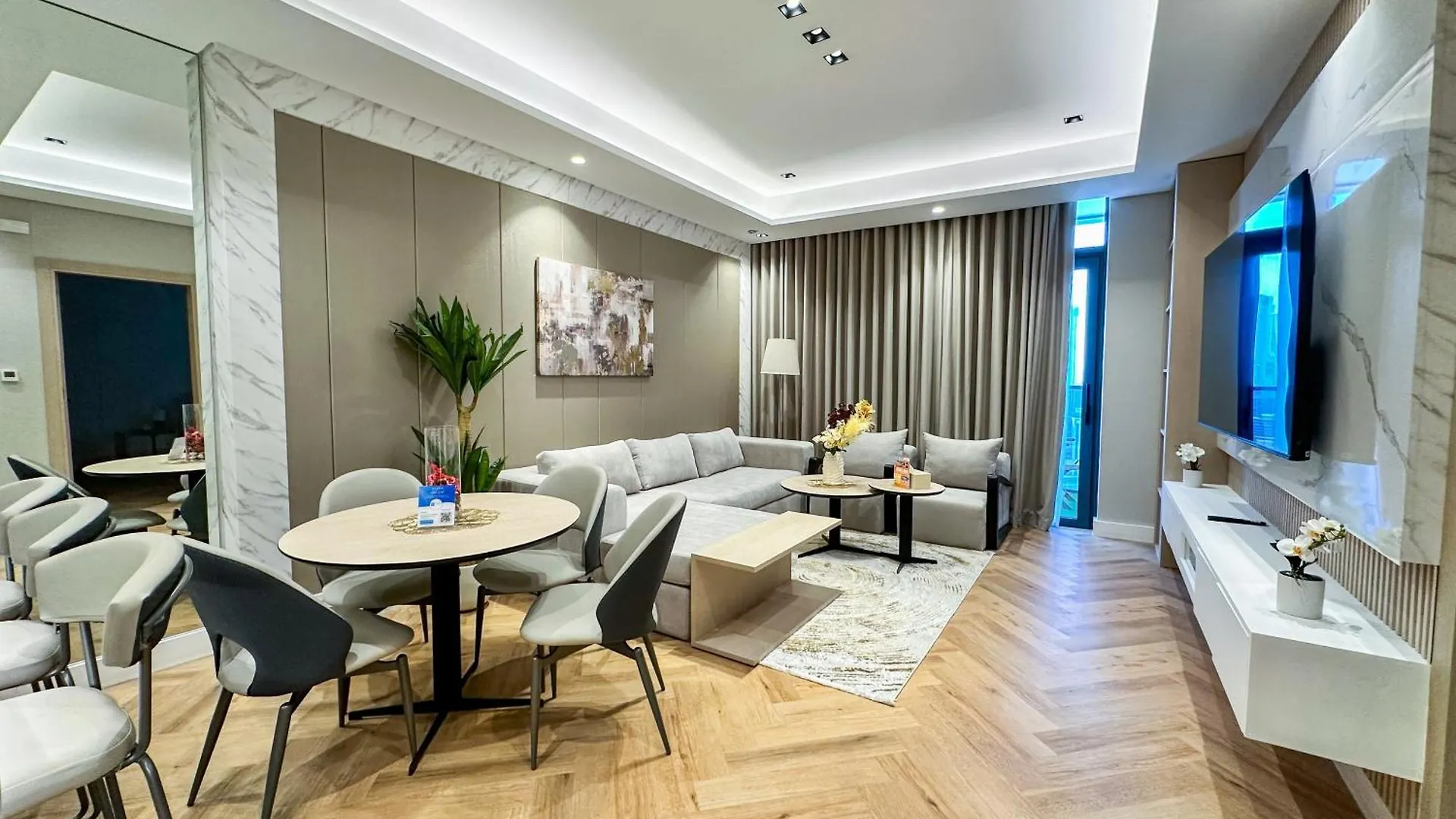 Vserve 1 Bedroom Stay With Stunning Skyline Views Dubai Forenede Arabiske Emirater