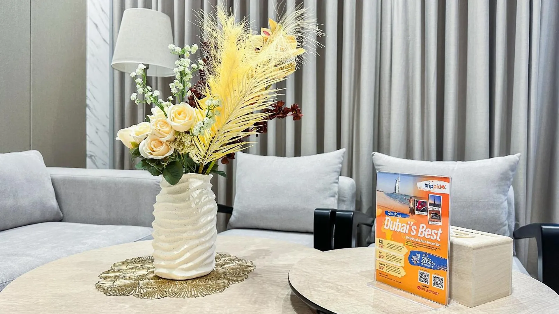 Vserve 1 Bedroom Stay With Stunning Skyline Views Dubai Lejlighed